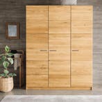 Forestales San Antonio Massief Eikenhout Kledingkast - 140cm, Nieuw