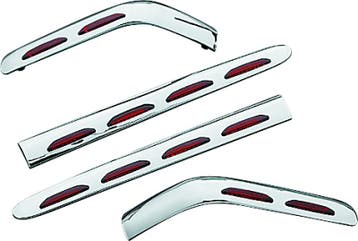 Kuryakyn L.E.D. Saddlebag Molding Set 4 Piece 01-10 GL1800, Ophalen of Verzenden, Nieuw