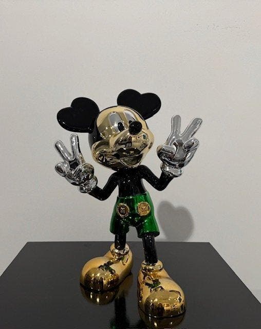 Van Apple - World Love - Mickey Green, Antiek en Kunst, Kunst | Designobjecten