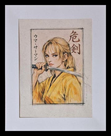 Emma Wildfang - Uma Thurman in Kill Bill - Series - Anime, Nieuw