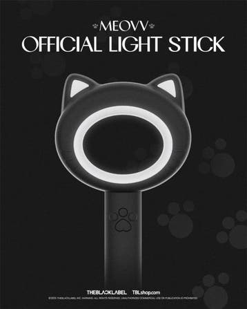 kpop merchandise - MEOVV - LIGHTSTICK OFFICIAL (accessoires), Verzenden, Zo goed als nieuw