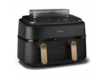 Philips 5000 series NA552/00 - Dubbele heteluchtfriteuse 9L, Verzenden, Zo goed als nieuw