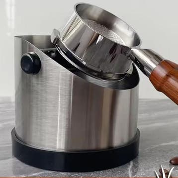 RVS Koffie Klopbox – Espresso Koffiedik Bak Antislip Bodem, Verzenden, Nieuw