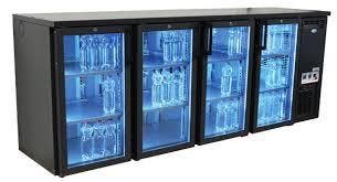 Serrco Combi Line Flessenkoeler, 4 deurs (glas), Zakelijke goederen, Horeca | Keukenapparatuur, Ophalen of Verzenden, Nieuw zonder verpakking