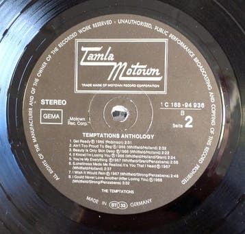 The Temptations - Anthology 1964-1973, Ophalen of Verzenden, Gebruikt