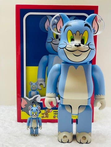 Medicom toy - BE@RBRICK 400% & 100% Tom (Classic Color)