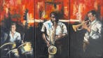 Lorenzo S Gandini. (1826-1992) - The Jazz Players. A