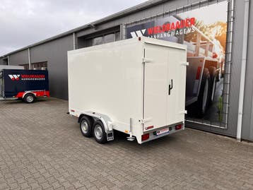 Tandemas koelwagen | 360x180x194 cm - 2700 kg | Topkwaliteit, Nieuw