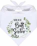Honden bandana Soon to Be Big Sister, Verzenden, Nieuw