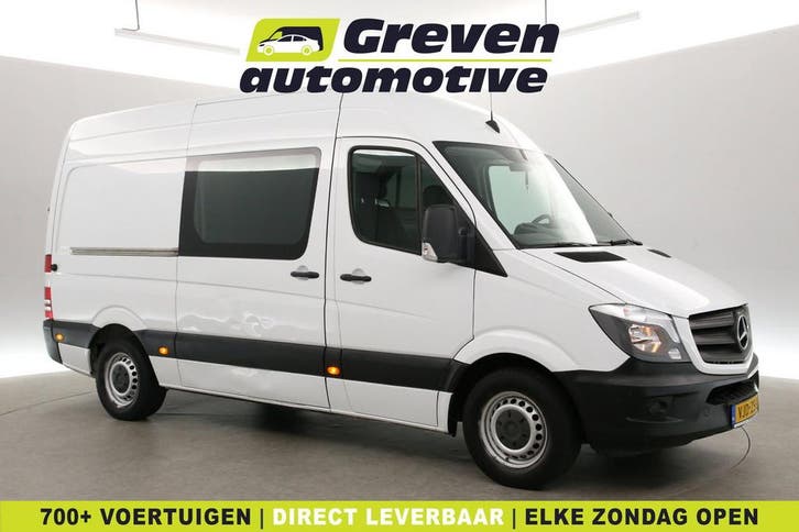 Mercedes-Benz Sprinter 316 CDI 164PK L2H2  Airco  Camera, Auto's, Bestelauto's, Te koop, Handgeschakeld, Diesel, Wit, Mercedes-Benz