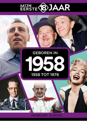 Geboren In 1958 |  | Nieuw, Ophalen of Verzenden, Nieuw