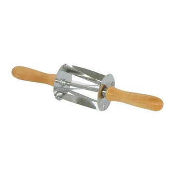Gobel RVS Mini Croissantensnijder Met Houten Handvat, Verzenden, Nieuw