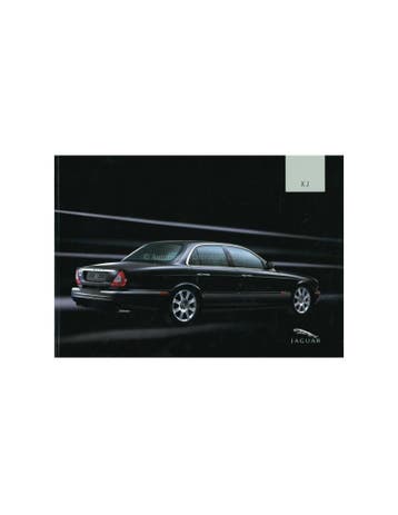 2005 JAGUAR XJ BROCHURE NEDERLANDS, Nieuw, Author
