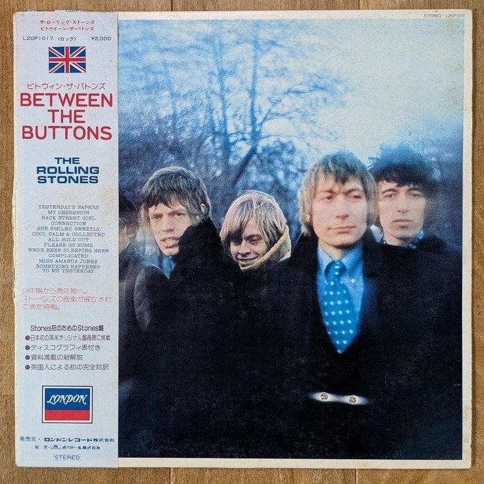 De Rolling Stones - Between The Buttons (Japanese LP with, Cd's en Dvd's, Vinyl Singles