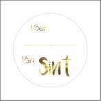 Cadeaustickers Etiketten Sinterklaas Goud, Ophalen of Verzenden, Nieuw, Overige typen