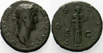 As 134-138 Rom Kaiserzeit Hadrianus 117-138, Verzenden