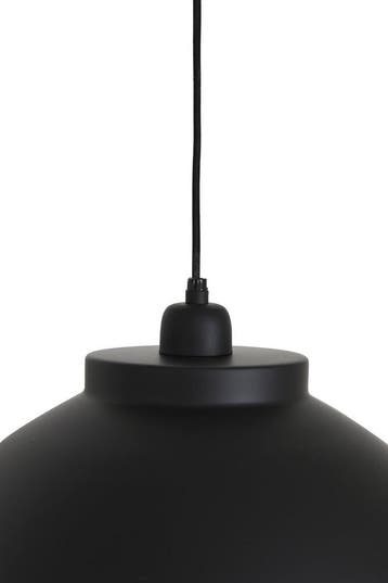2dekans | Light & Living KYLIE Hanglamp Ø45x32 cm – Zwart, Ophalen of Verzenden, Zo goed als nieuw