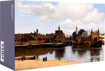Gezicht op Delft - Johannes Vermeer Puzzel (1000 stukjes) |, Verzenden, Nieuw