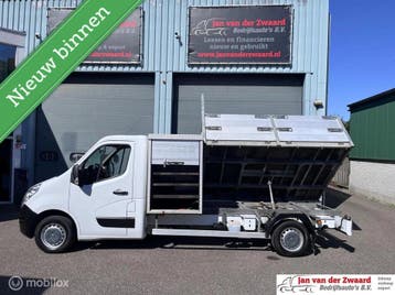 Zakelijke lease - Renault Master Kipper T35 2.3 dCi L3, Euro 5, Gebruikt, Startonderbreker, Wit