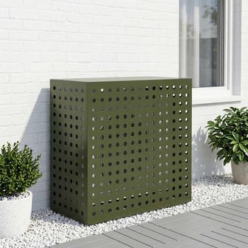 vidaXL Airconditioner hoes Olijfgroen 110 x 50 x 105 cm, Verzenden, Nieuw