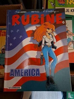 Rubine - America - 1998, Eén stripboek, Verzenden, Zo goed als nieuw, Smit Le Bénédicte, Jean-Claude.