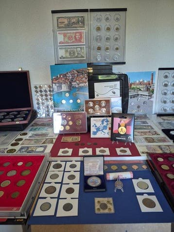 Wereld. World Collection from 1805 - Germany Proof Sets, USA
