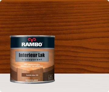 RAMBO INTERIEUR - VLOER LAK TRANSPARANT ZIJDEGLANS - Rust..., Overige kleuren, Nieuw, Ophalen of Verzenden, Lak