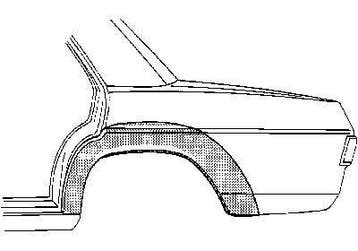 Wielrand links |  Mercedes w114, Mercedes w115, Ophalen of Verzenden, Nieuw