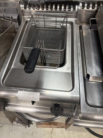 Baron aardgas friteuse, Ophalen of Verzenden, Gebruikt