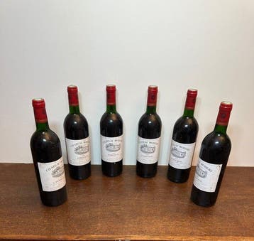 1988 Chateau Robert - Pomerol, Bordeaux - 6 Flessen (0.75, Nieuw