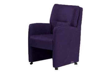 Eetkamerstoel Cosy - eetkamerstoelen - Paars, Nieuw, Stof