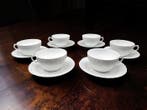 Richard Ginori - Koffieservies voor 6 (6) - Porselein -