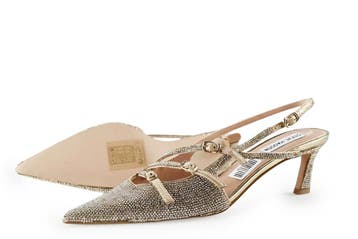 Steve Madden Slingbacks in maat 39 Goud, Overige kleuren, Verzenden, Steve Madden, Zo goed als nieuw