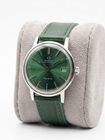 Omega - Vintage Omega Genève Automatic Date - Ref. 166.0163, Nieuw