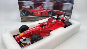 Werk83 1:12 - Modelauto - Ferrari F300 M. Schumacher Winner, Nieuw