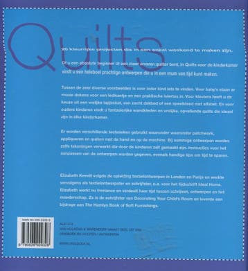 Quilts voor de kinderkamer 9789026929328 E. Keevill, Verzenden, Zo goed als nieuw, E. Keevill