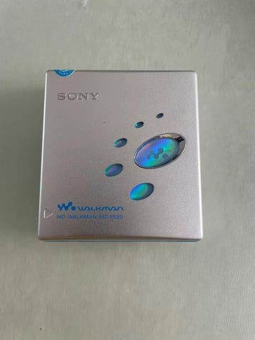 Sony - MZ-E520 Draagbare minidisc speler-recorder, Nieuw