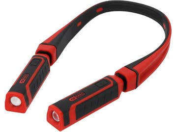 eQi UltimateBEAM 2-in-1 neklamp met twee verwijderbare werkl, Ophalen of Verzenden