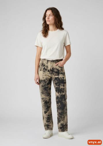 Wrangler Jeans Dames maat WW27 / L31 Beige Vintage, Ophalen of Verzenden, Nieuw
