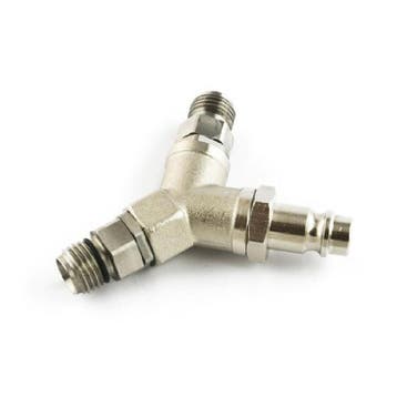 DeVilbiss Y-stuk PROV-32-K, Doe-het-zelf en Verbouw, Schildersmaterialen, Ophalen of Verzenden, Nieuw