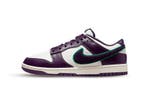 Nike Dunk Low Chenille Swoosh Sail Grand Purple, Nieuw