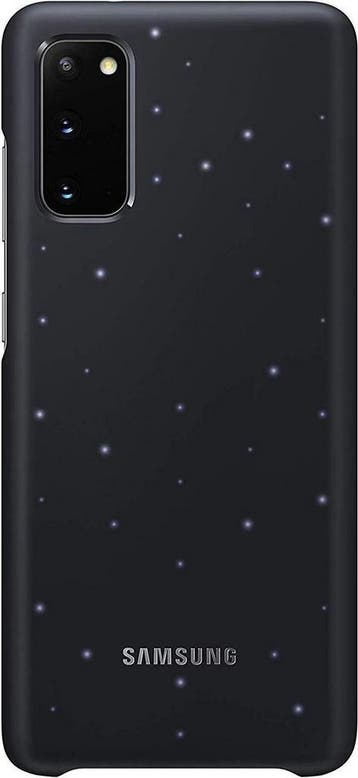 Samsung LED Hoesje - Samsung Galaxy S20 - Zwart, Ophalen of Verzenden, Nieuw