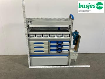 Sortimo alu bedrijfswagen inrichting 1000x380x1140mm (3139), Ophalen of Verzenden