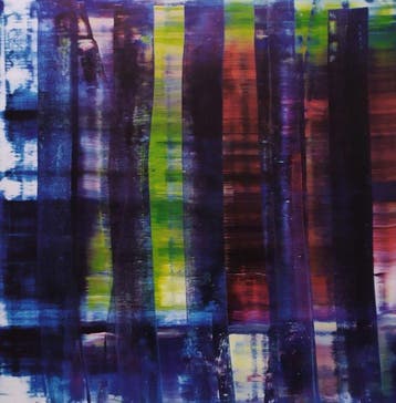 Gerhard Richter (after) - Composition, Abstract Painting,