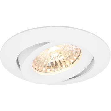 Spot Armatuur GU10 - Inbouwspot - Pragmi Uranio Pro - Rond -, Ophalen of Verzenden, Nieuw, Overige fittingen, Plafondspot of Wandspot