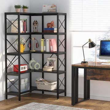 11-Laags Boekenkast – Industrieel Opbergrek met Boogdesign, Verzenden, Nieuw