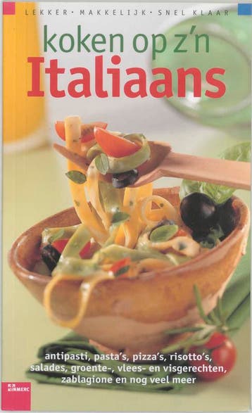 Koken op zn Italiaans - I. van Blommestein 9789066111776, Boeken, Verzenden, Zo goed als nieuw, I. van Blommestein