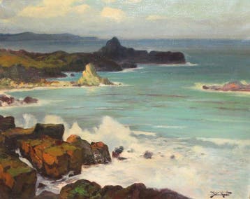 Antoni Ros i Güell (1873-1954) - Costa Brava (Gerona), Antiek en Kunst