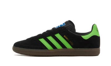 Adidas Samba Deco SPZL Core Black Lucid Lime, Nieuw