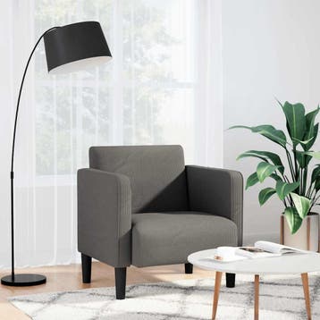 vidaXL Fauteuil met armleuningen 54 cm corduroy stof, Verzenden, Nieuw